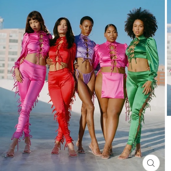 Laina Rauma THE PANELED SKIRT // PERFECT PINK - Picture 5 of 5